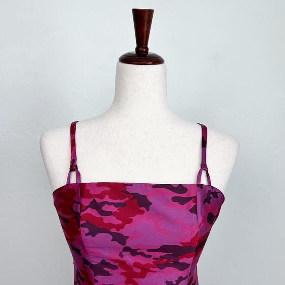 Revolve H:ours Pink Camo Jacquard Mini Dress NWT - Picture 3 of 8